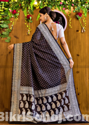 Dhu Priyanka Sharee with Blouse Piece